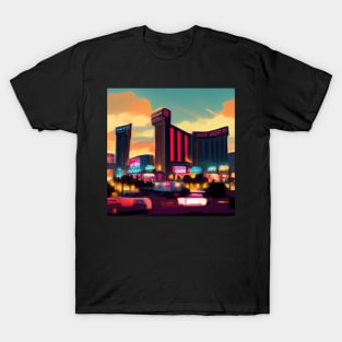 Las Vegas | Comics style T-Shirt